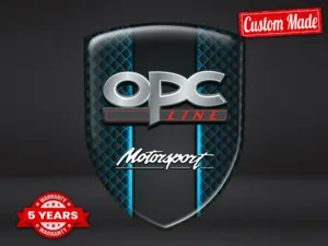 OPC Design Stickers Auto Limité Sport Personnalisables